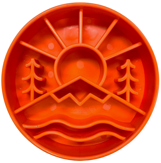 Great Outdoors Enrichment Slow Feeder Bowl for Dogs