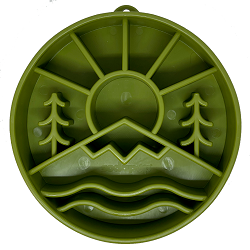 Great Outdoors Enrichment Slow Feeder Bowl for Dogs